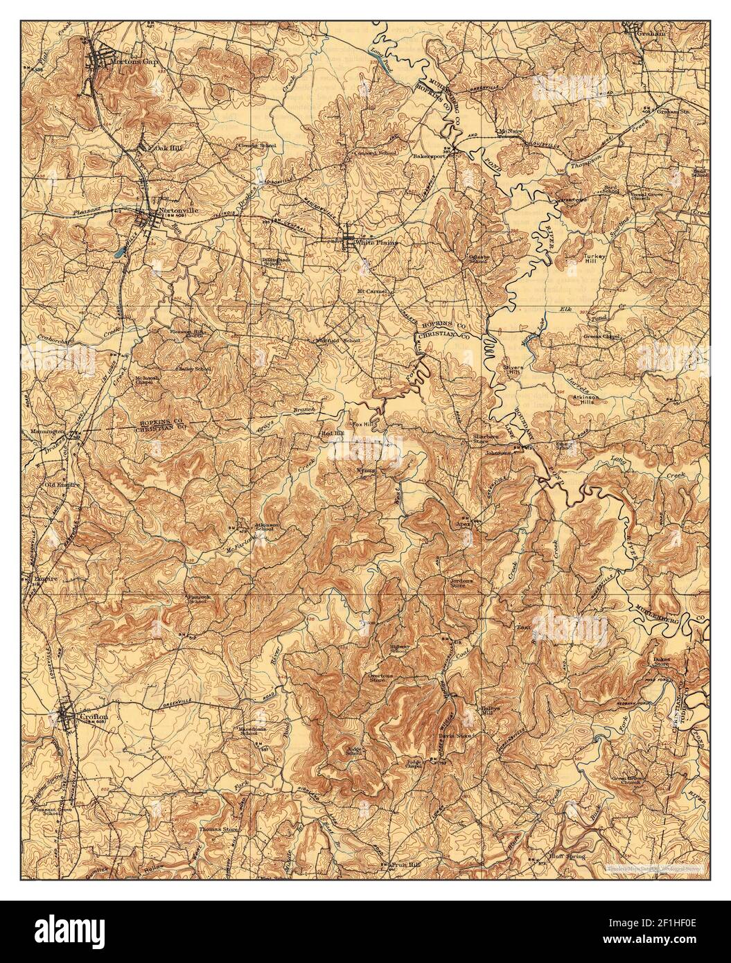 Nortonville kentucky map Cut Out Stock Images & Pictures Alamy