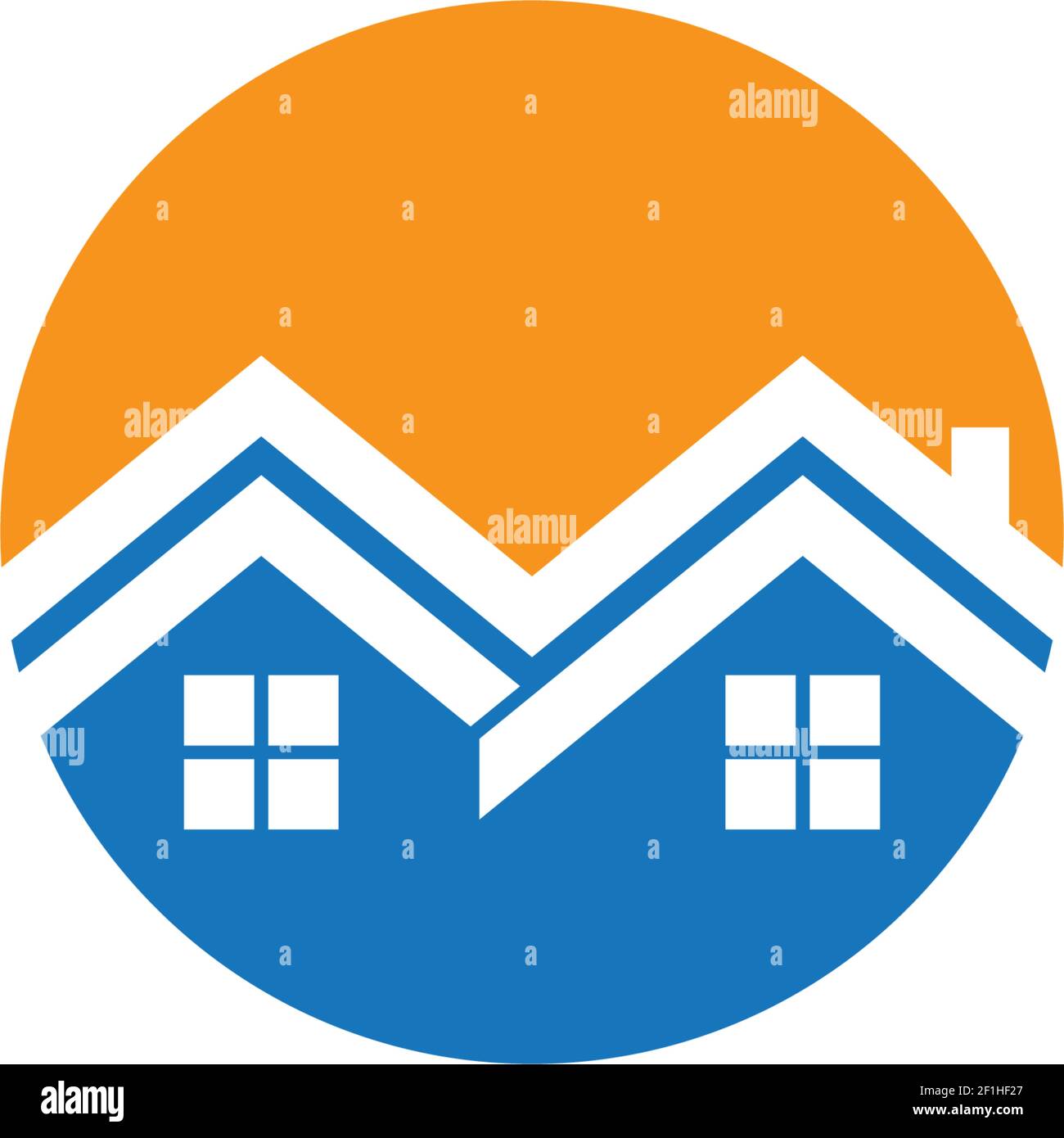 Property logo template vector icon illustration design Stock Vector ...
