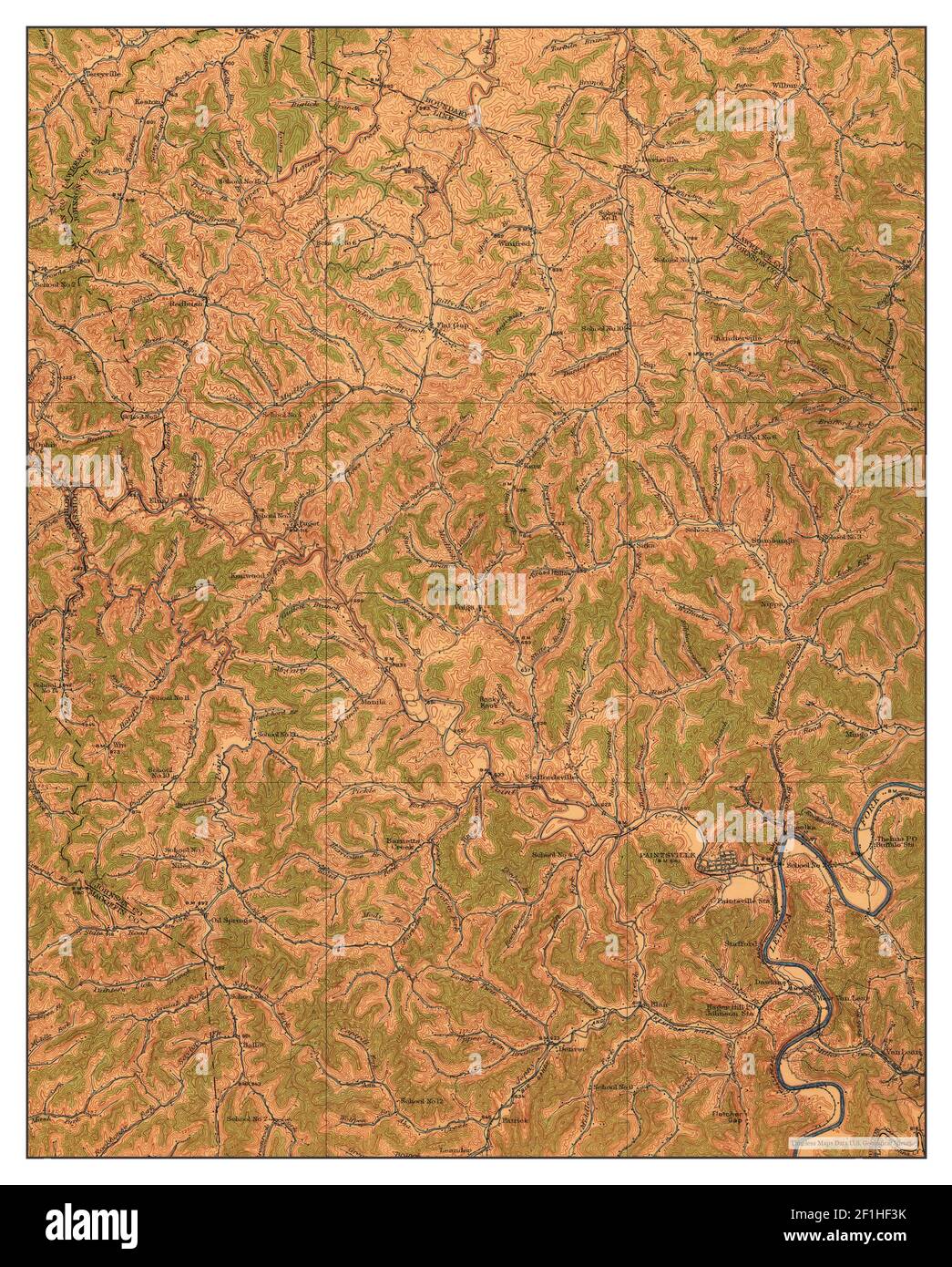 Map of paintsville hires stock photography and images Alamy