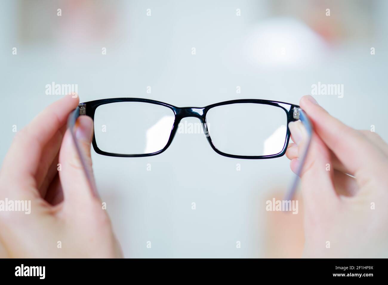 Farsighted eyeglasses hi-res stock photography and images - Alamy