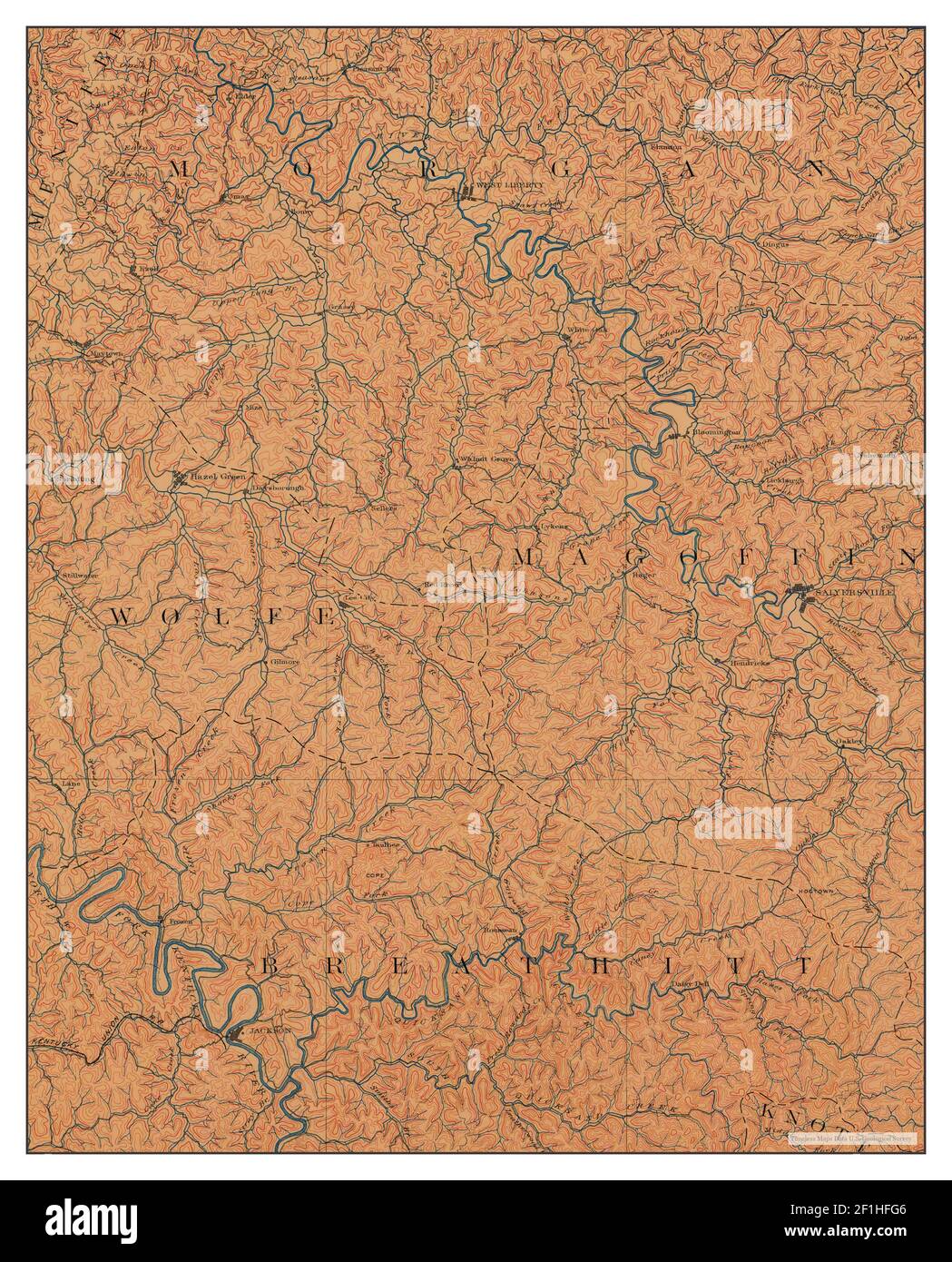 Salyersville map hires stock photography and images Alamy
