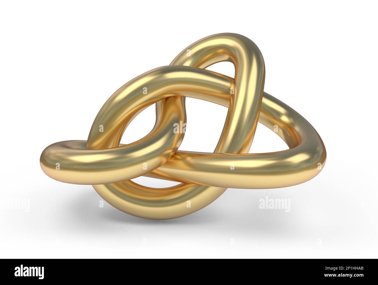GOLDEN KNOT 19 IN SILVER LAMBSKIN