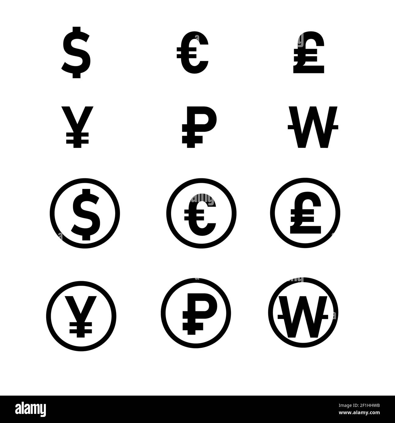 All 2024 currency sign