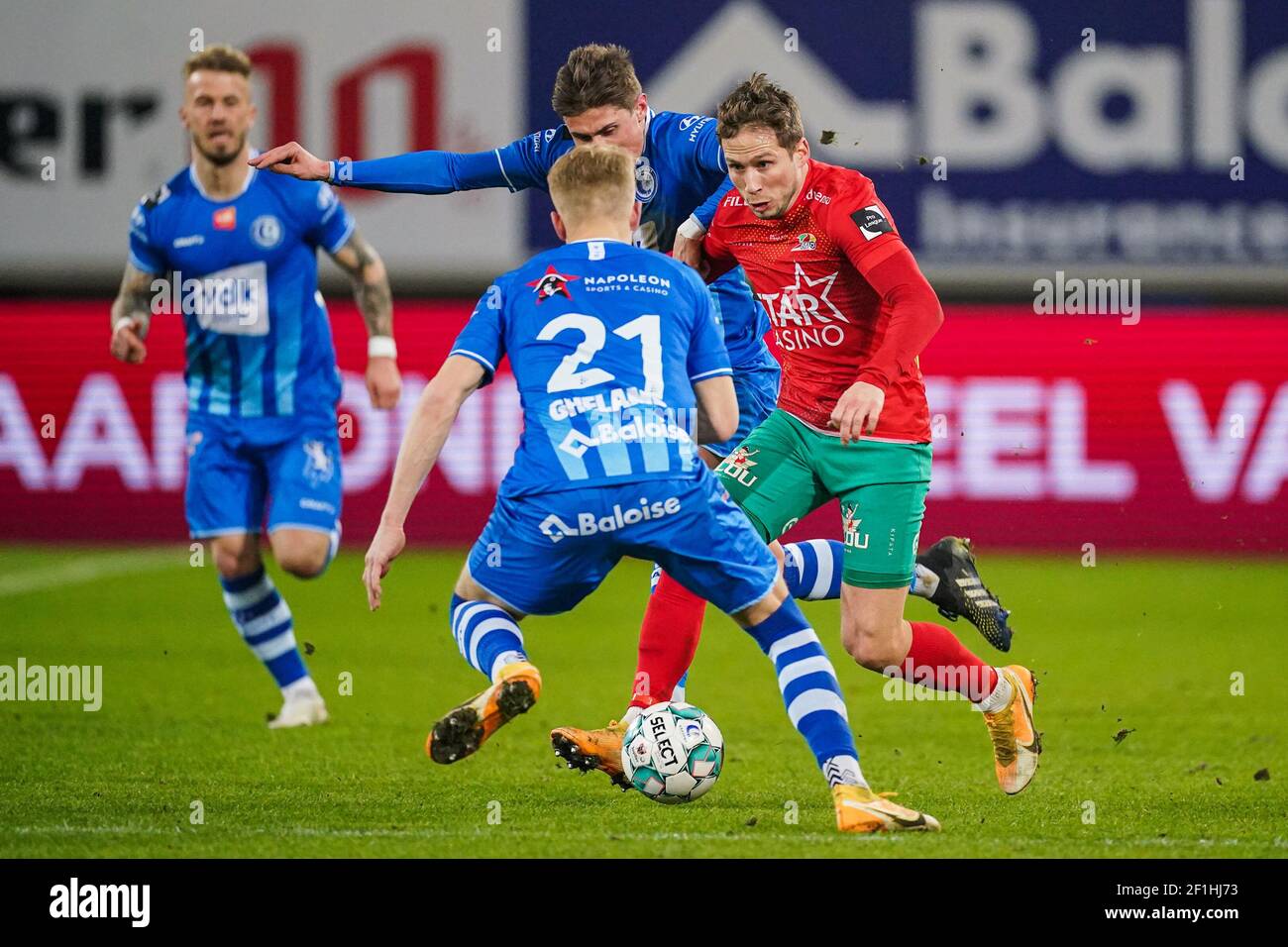 Gent Belgium March 8 Alessio Castro Montes Of Kaa Gent And Andrew Hjulsager Of Kv Oostende During The Jupiler Pro League Match Between Kaa Gent An Stock Photo Alamy Gent Belgium March 8 Alessio Castro Montes Of Kaa Gent And Andrew Hjulsager Of Kv Oostende During The Jupiler Pro League Match Between Kaa Gent An Stock Photo Alamy