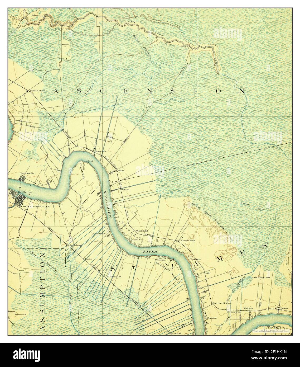 Donaldsonville louisiana map hires stock photography and images Alamy