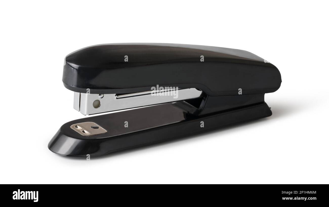 Black stapler Stock Photo