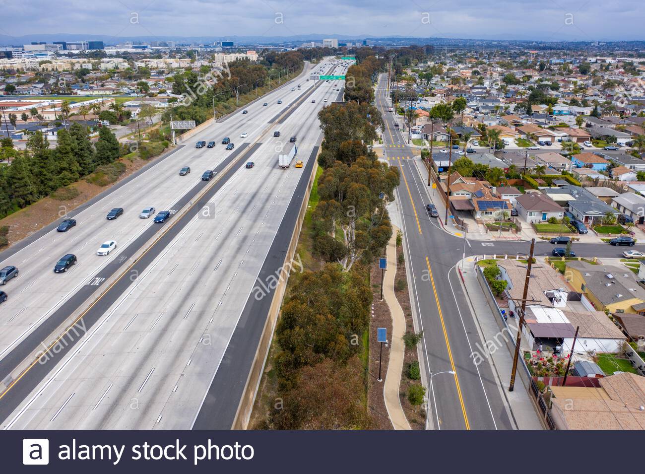 Interstate 405 High Resolution Stock Photography And Images Alamy