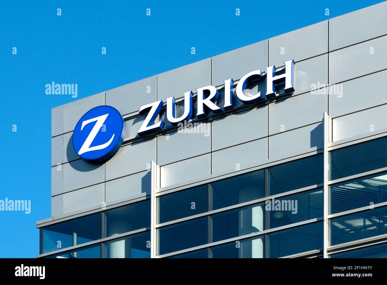 Zurich insurance logo hires stock photography and images Alamy