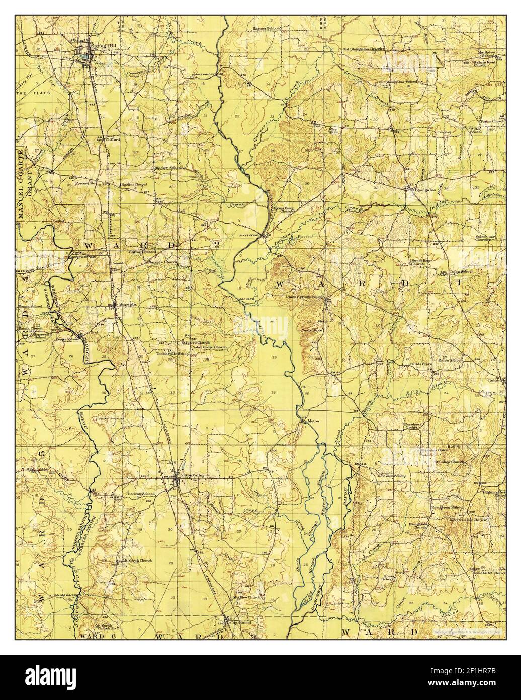 Map of sarepta Cut Out Stock Images & Pictures Alamy