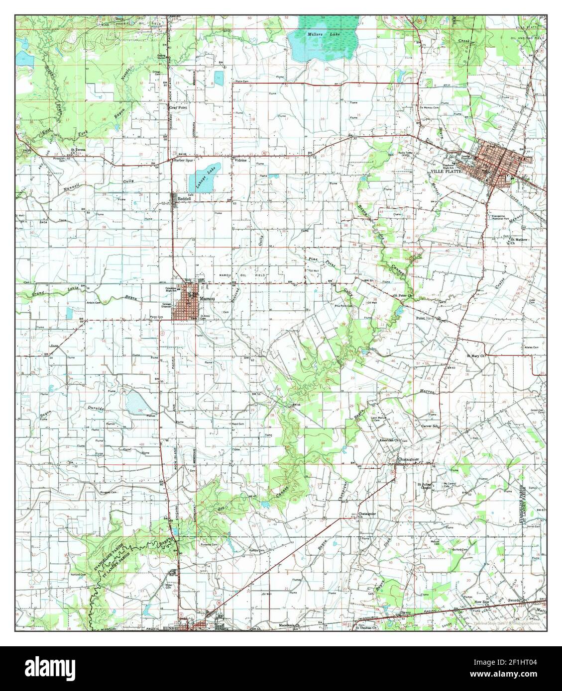 Ville Platte Louisiana Map Ville Platte, Louisiana, Map 1960, 1:62500, United States Of America By  Timeless Maps, Data U.s. Geological Survey Stock Photo - Alamy