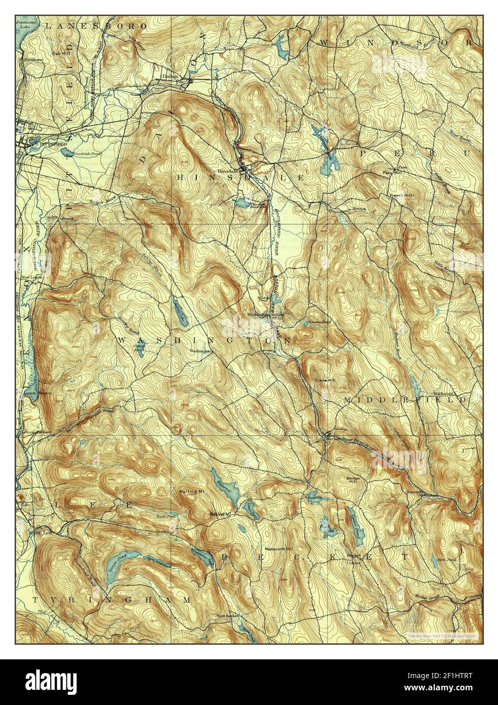 Becket, Massachusetts, map 1897, 162500, United States of America by