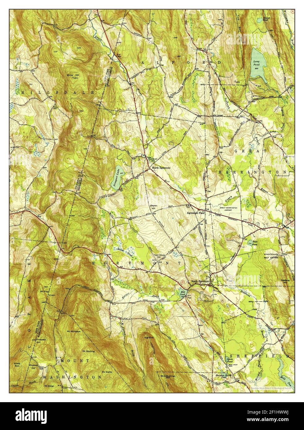Map of egremont hires stock photography and images Alamy