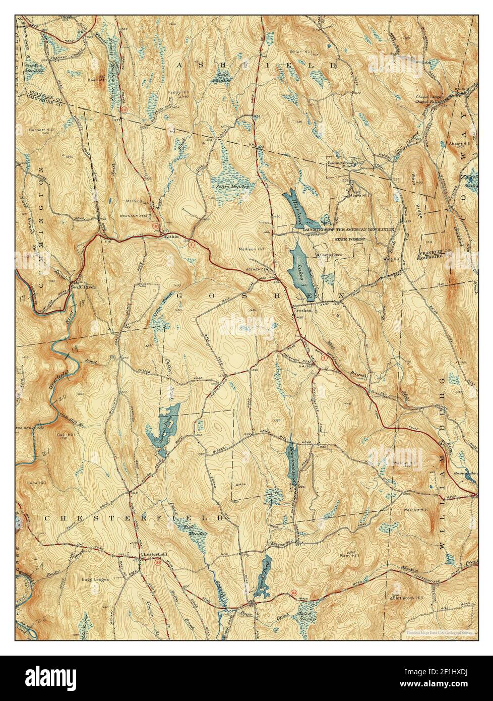 Map of goshen hires stock photography and images Alamy