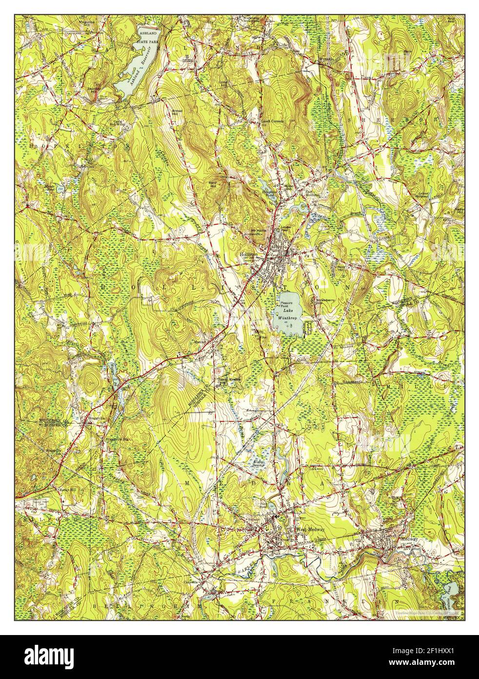 Holliston massachusetts hires stock photography and images Alamy