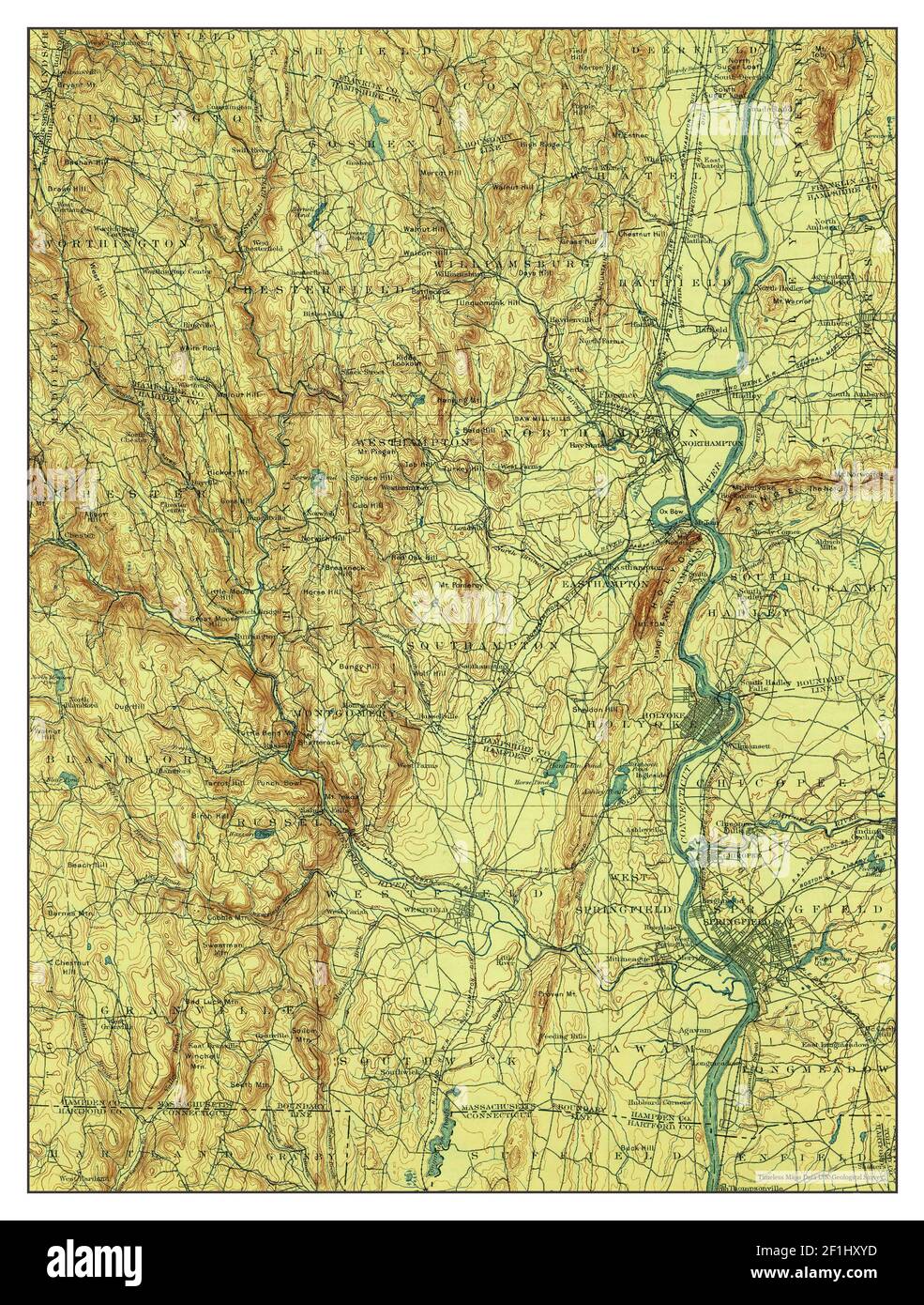 Map Of Holyoke Hi Res Stock Photography And Images Alamy   Holyoke Massachusetts Map 1901 1125000 United States Of America By Timeless Maps Data Us Geological Survey 2F1HXYD 