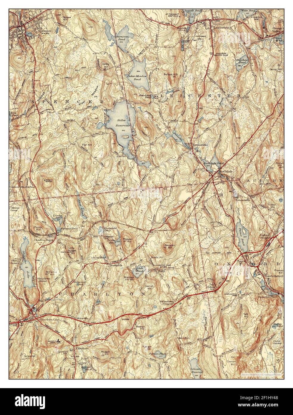 Old map leicester Cut Out Stock Images & Pictures Alamy