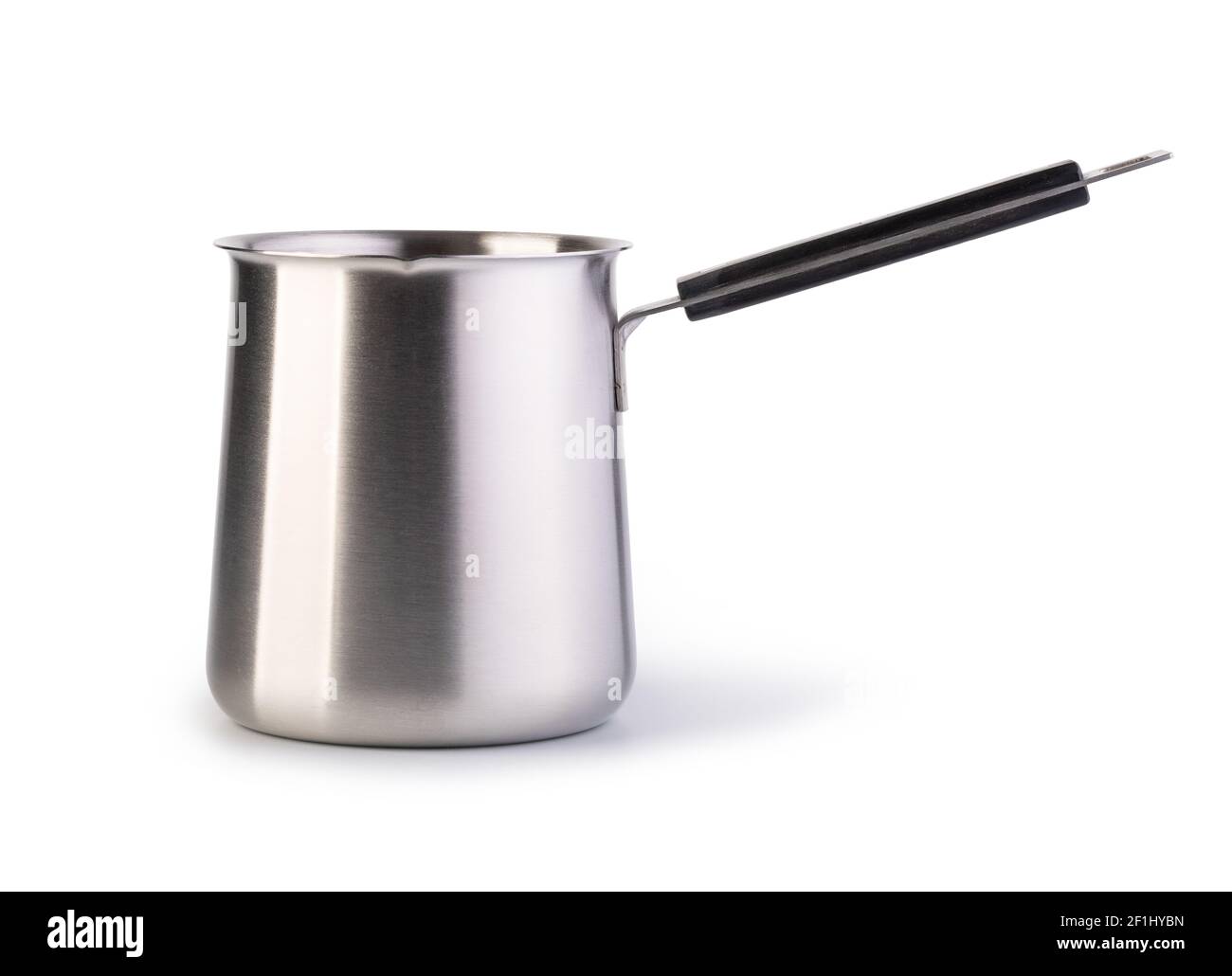 Tredoni Cezve Caffettiera Ibrik In Acciaio Inox 1 Litro – Autentica Turca Per Caffè, Tisane E Salse, Adatta Al Campeggio - 2
