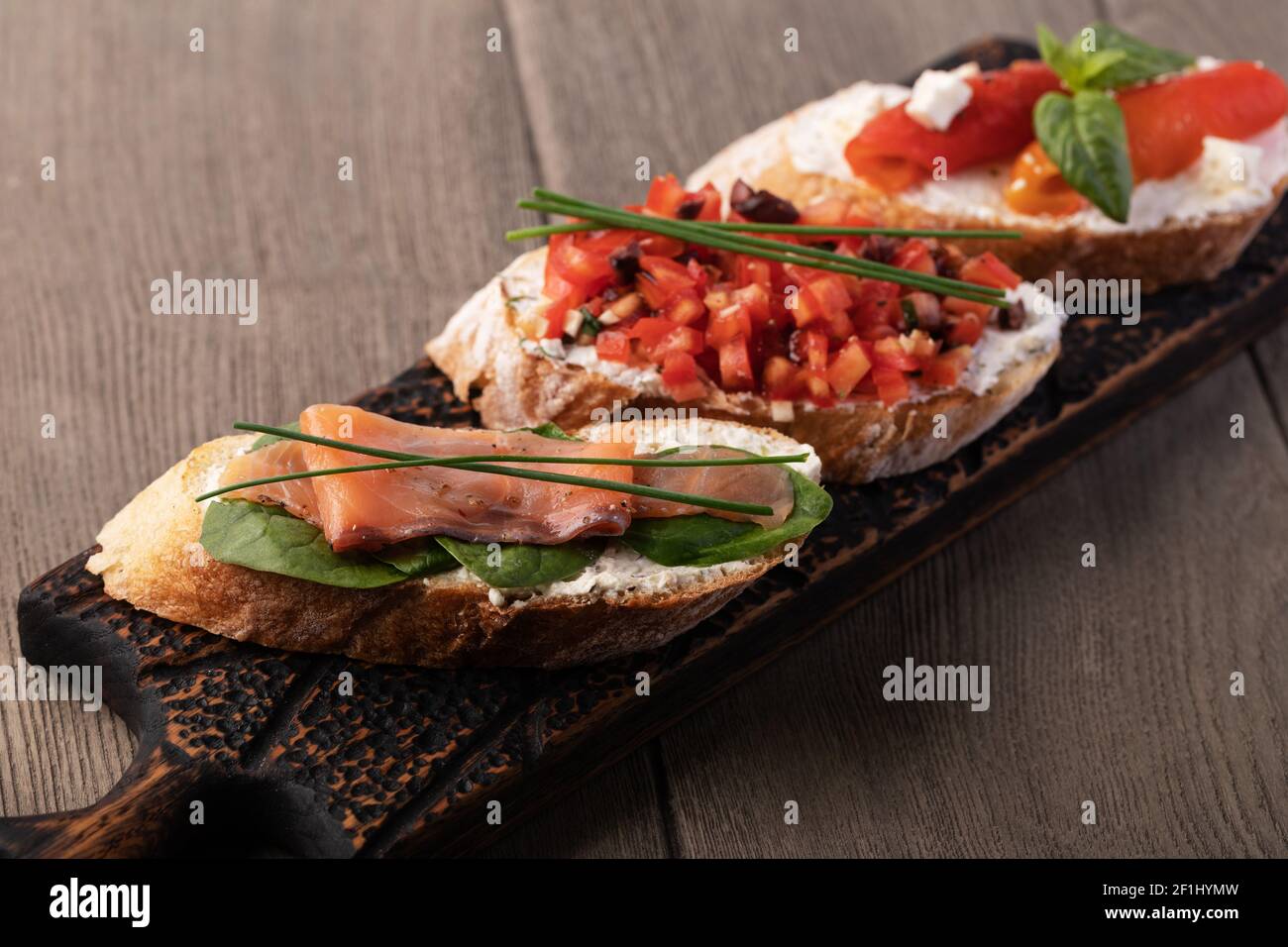 Traditional spanish tapas set Stock Photo - Alamy