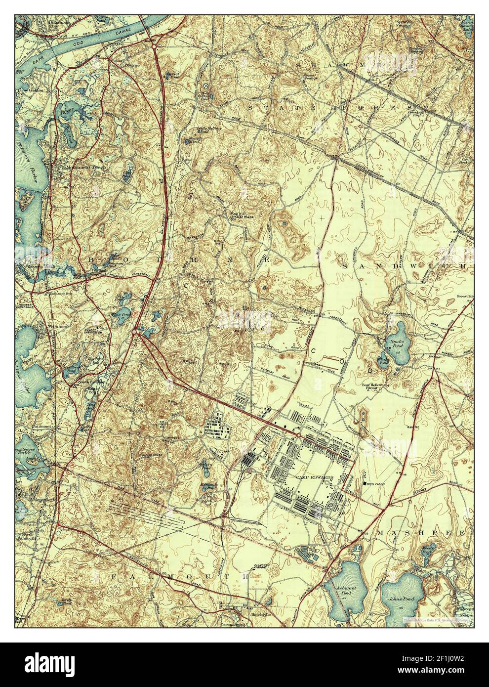 Map of pocasset hires stock photography and images Alamy