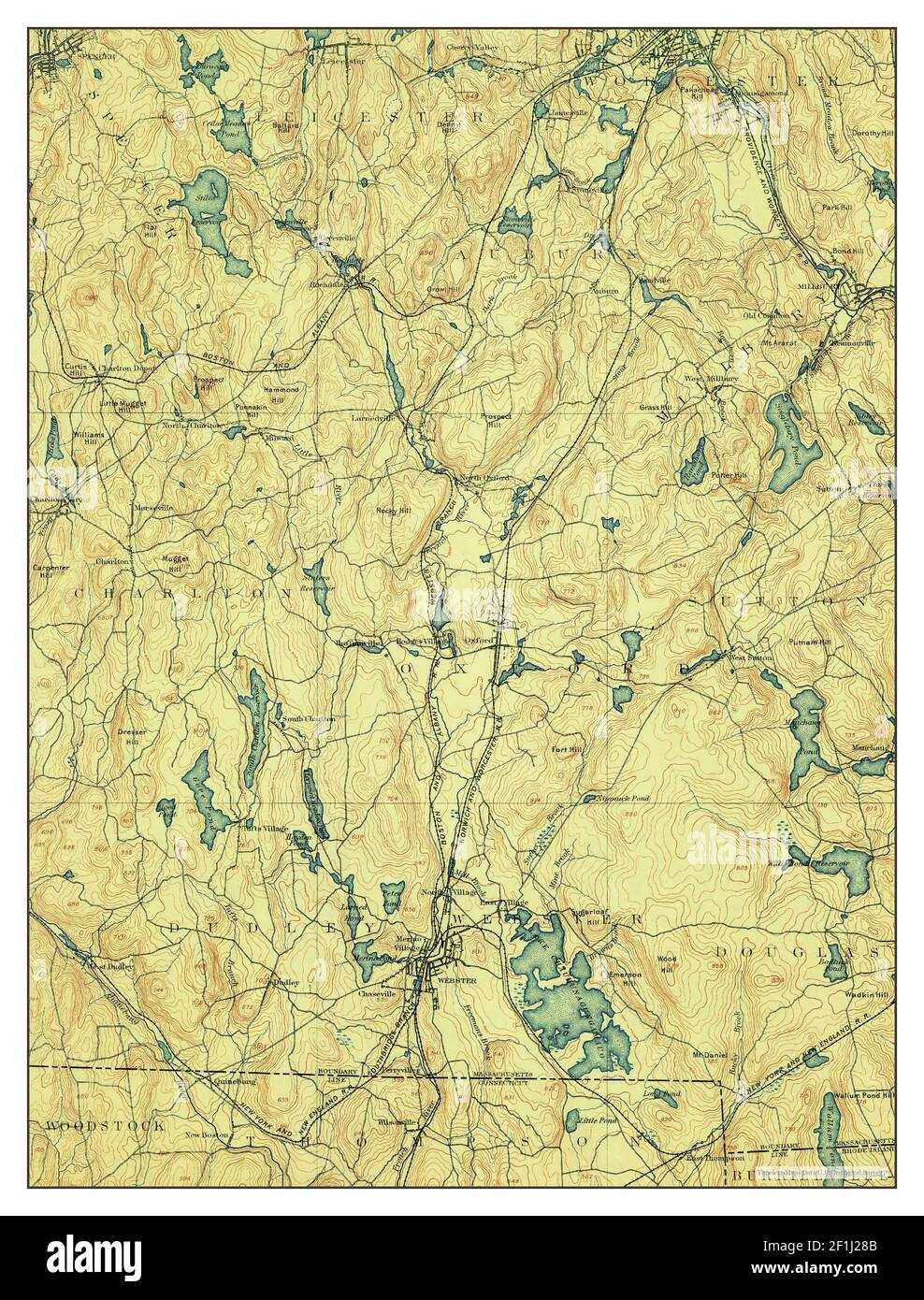 ster, Massachusetts, map 1889, 162500, United States of America by