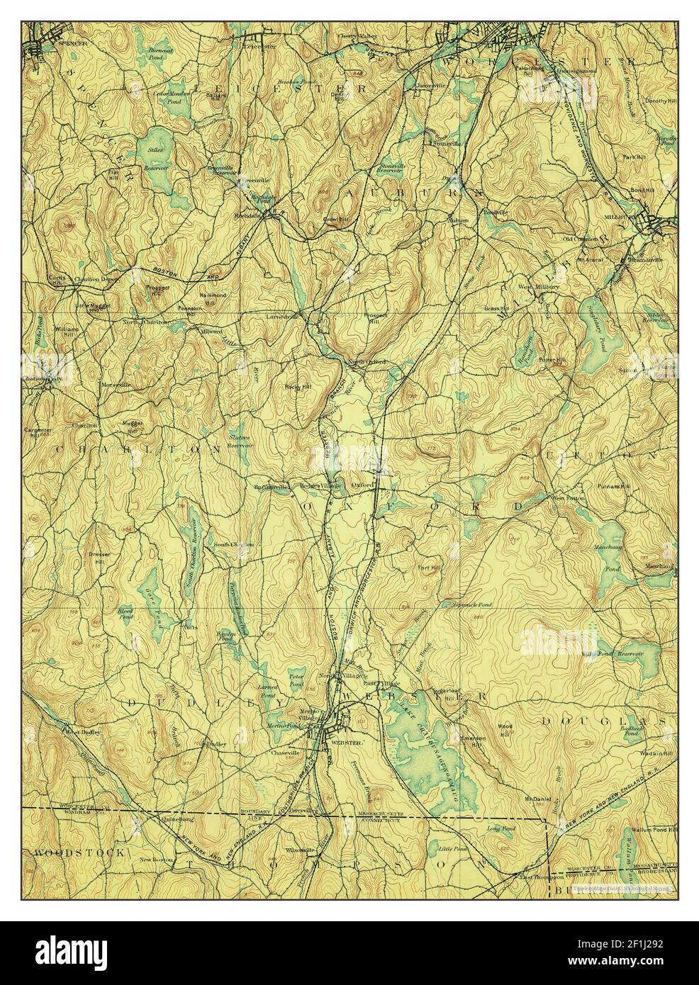ster, Massachusetts, map 1892, 162500, United States of America by