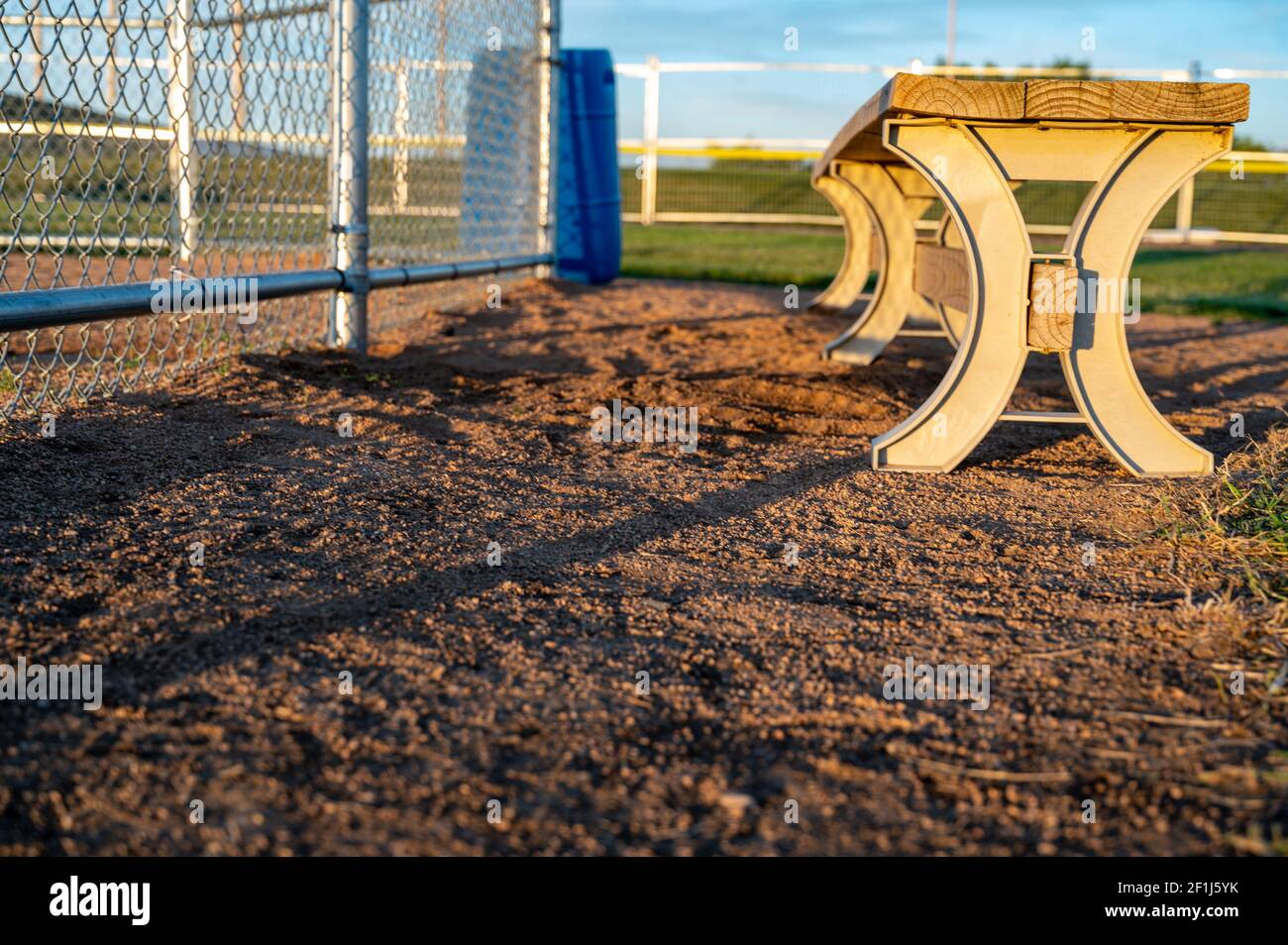 Kids baseball bench hi-res stock photography and images - Alamy