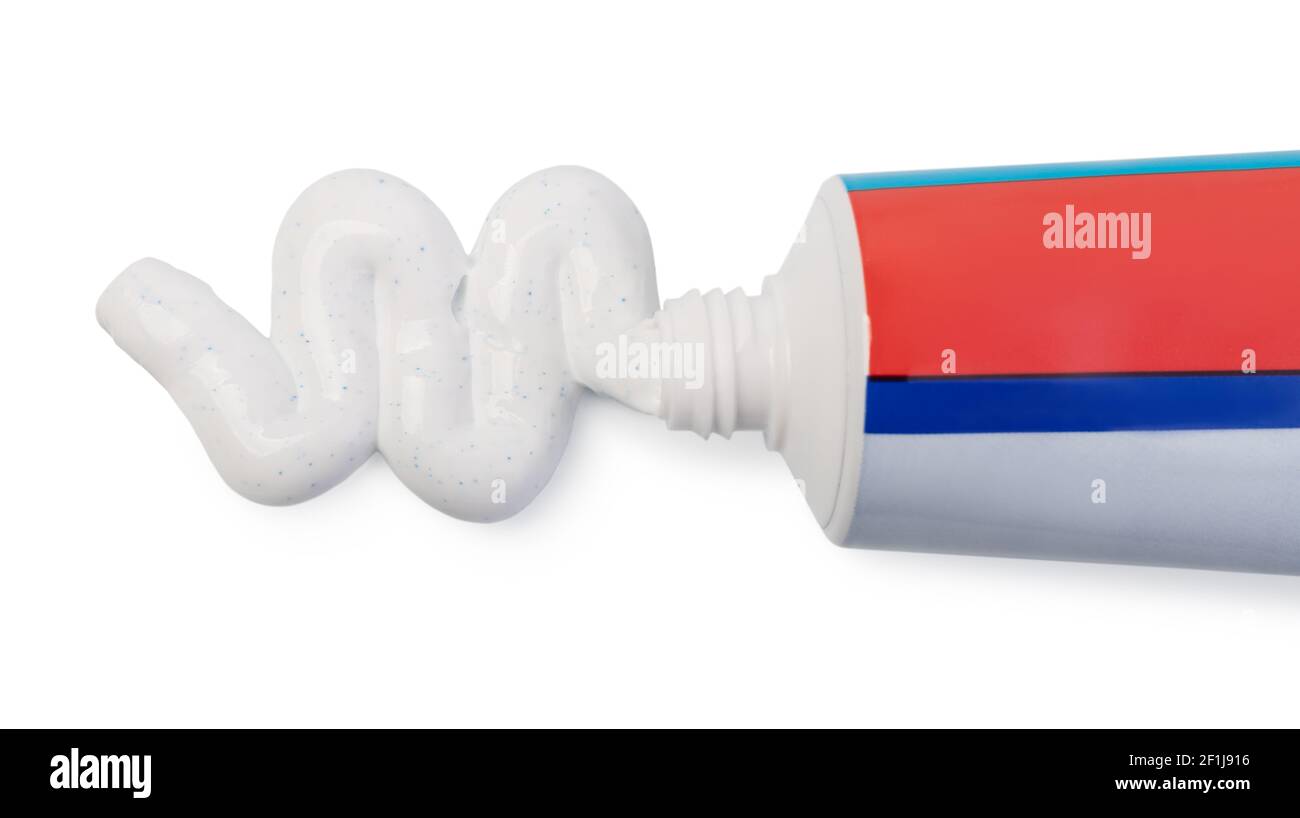 Tube of toothpaste Stock Photo Alamy