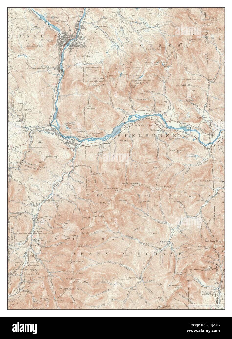 Gorham, Maine, map 1937, 162500, United States of America by Timeless Maps, data U.S
