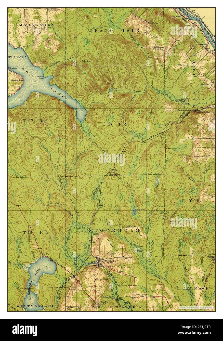 Map of old stockholm Cut Out Stock Images & Pictures Alamy
