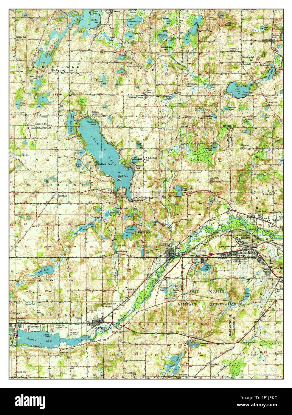 Map of galesburg hires stock photography and images Alamy