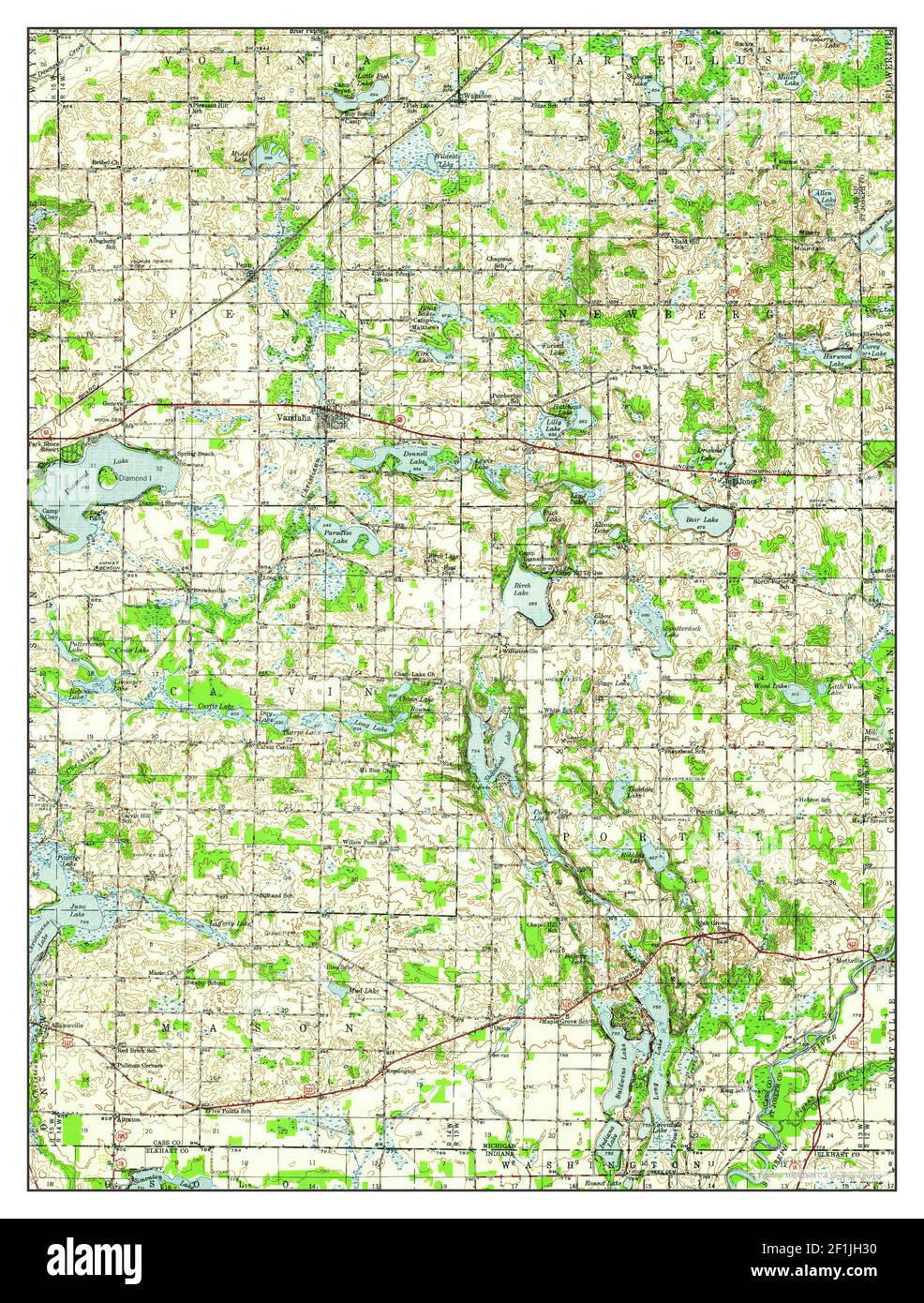 Vandalia Map High Resolution Stock Photography and Images Alamy