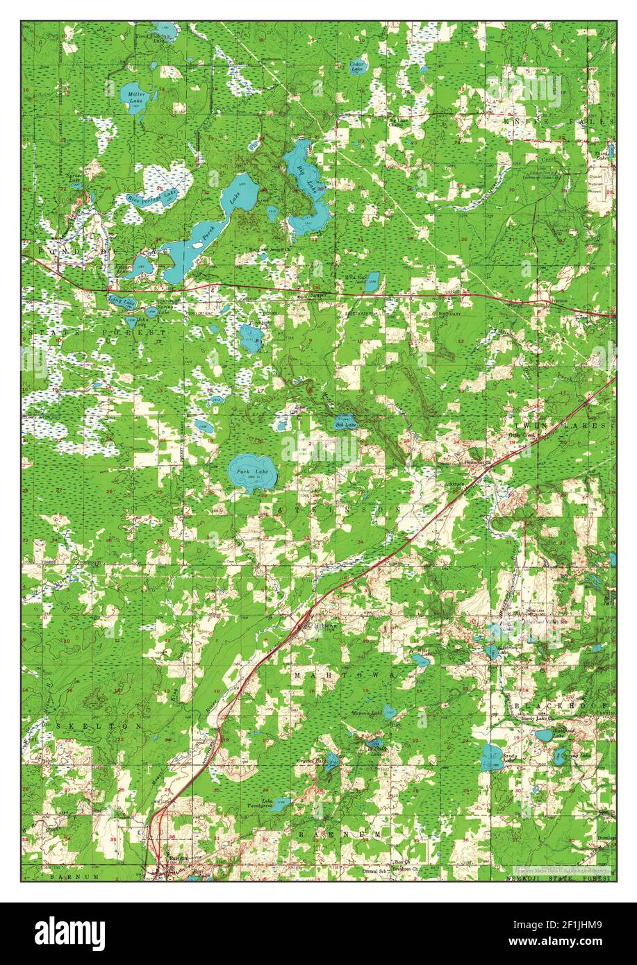 Barnum map Cut Out Stock Images & Pictures Alamy