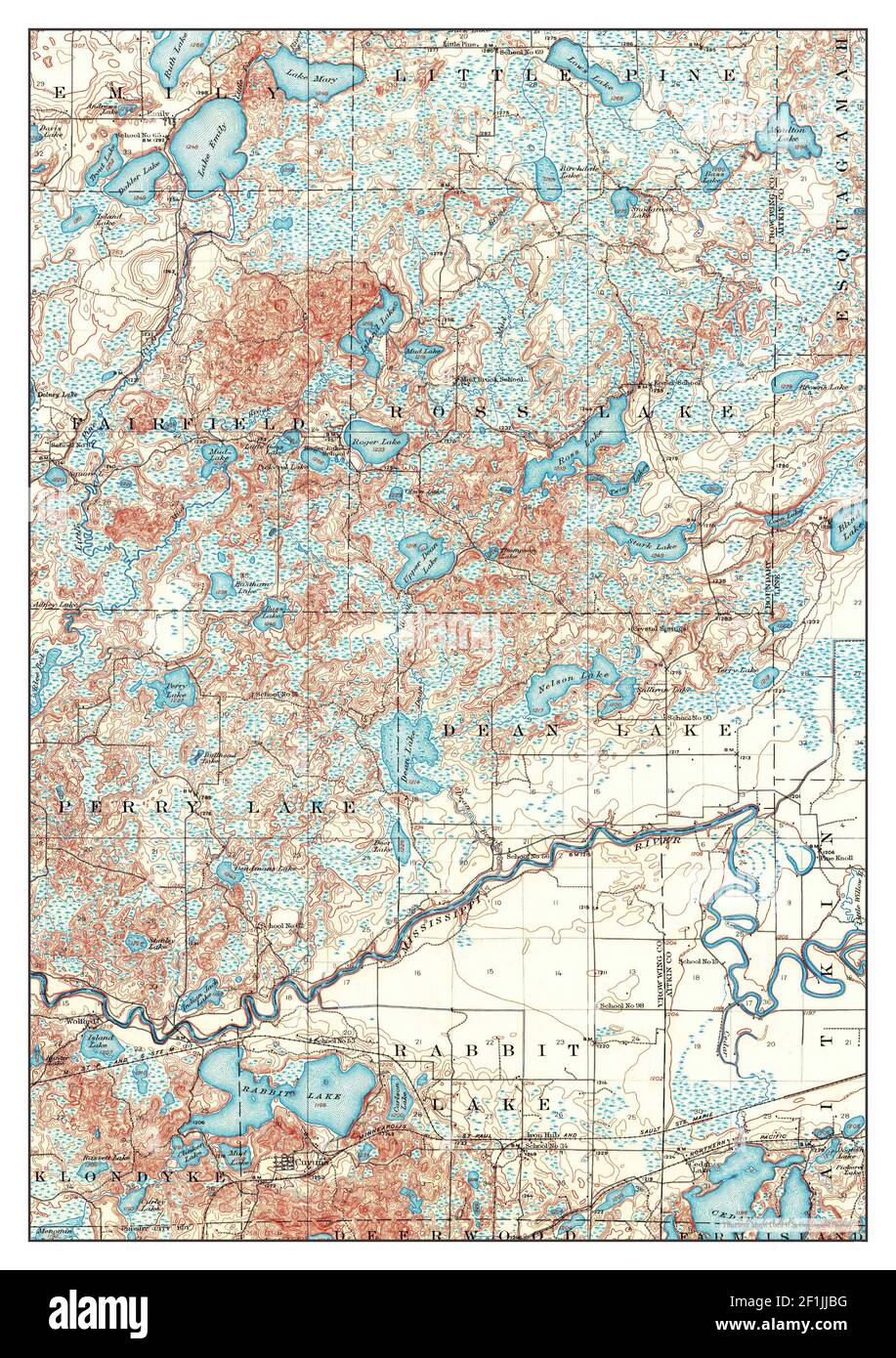 Cuyuna, Minnesota, map 1913, 162500, United States of America by