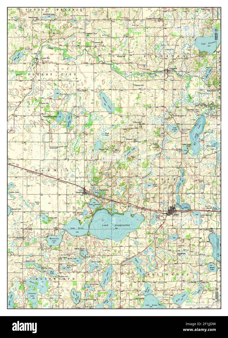 Dassel map hires stock photography and images Alamy