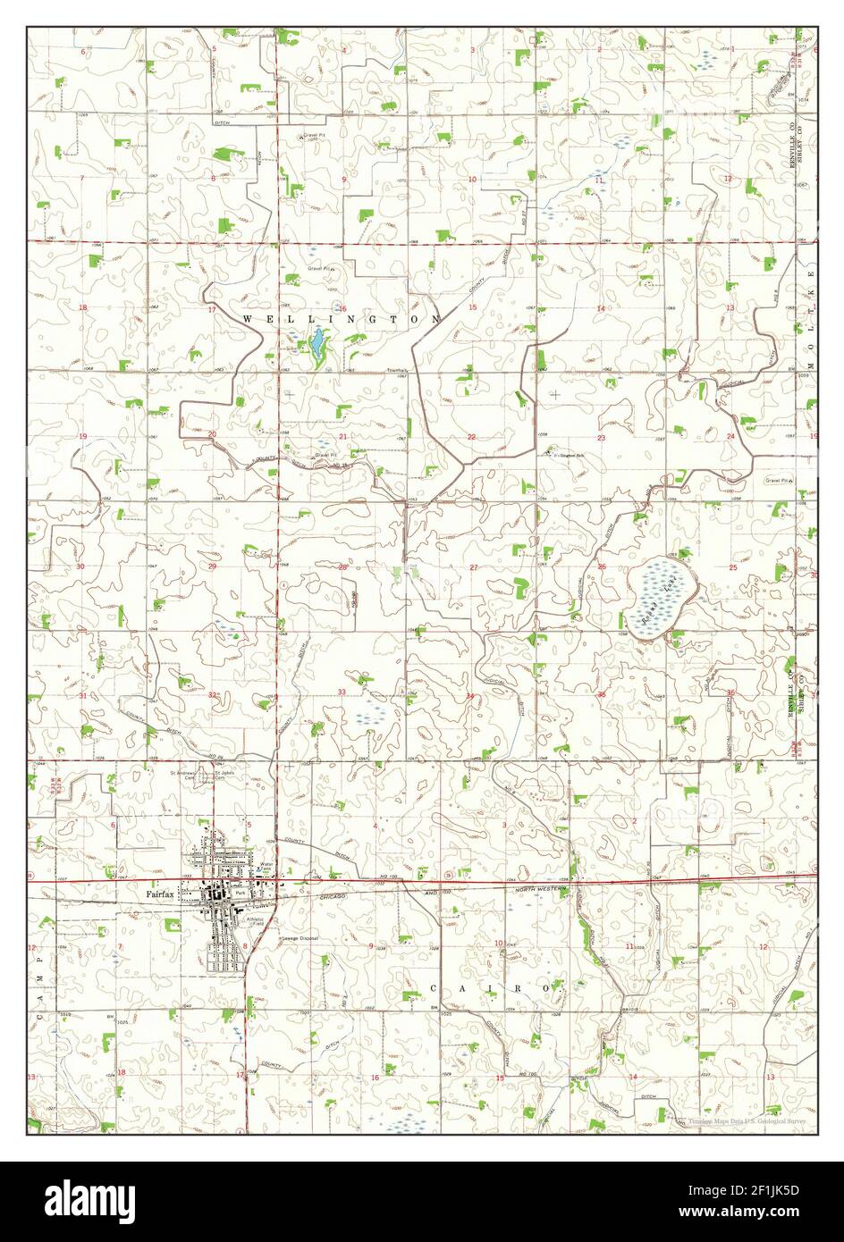 Map of fairfax hires stock photography and images Alamy