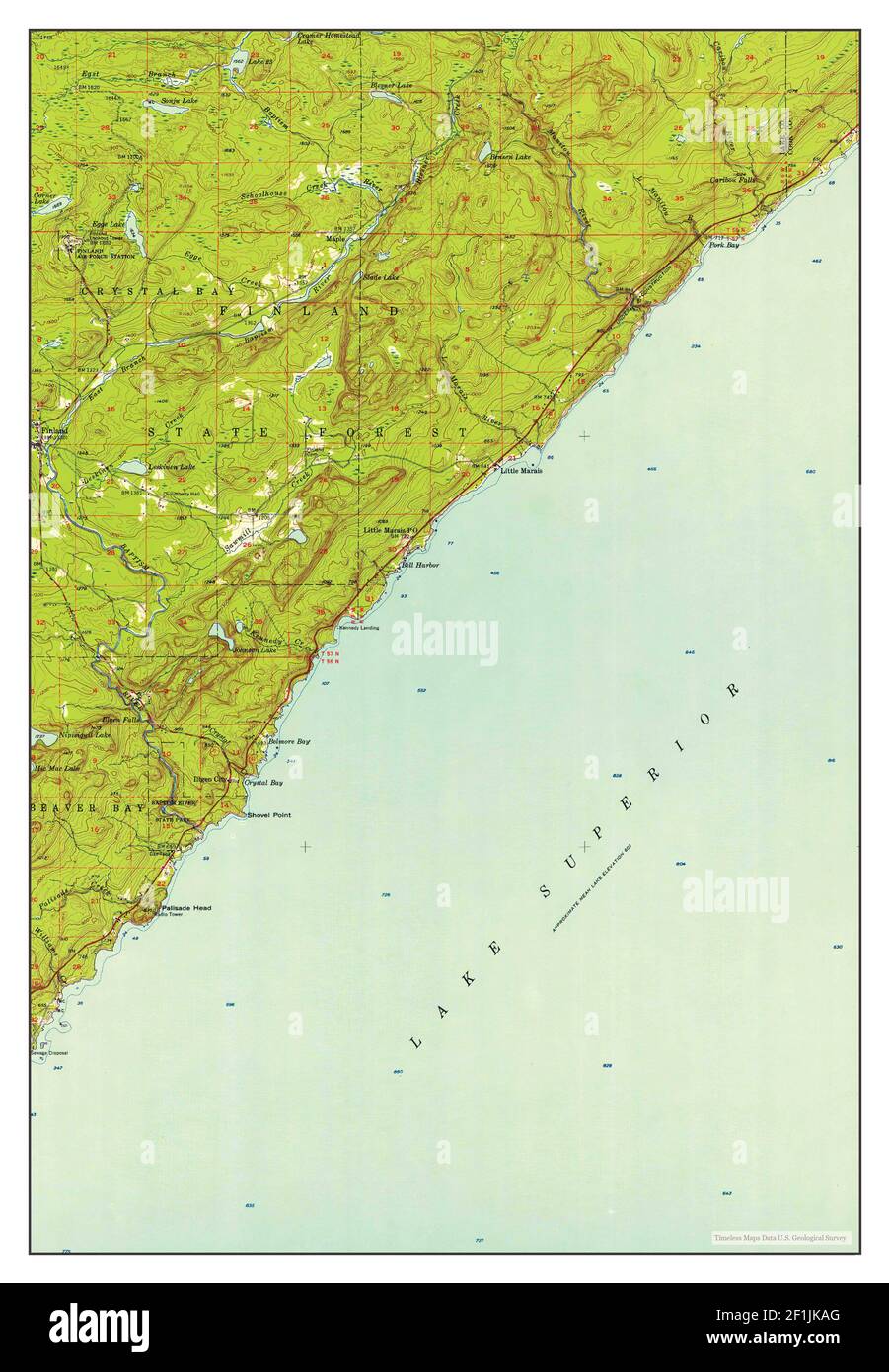 Atlas map of old finland Cut Out Stock Images & Pictures Alamy