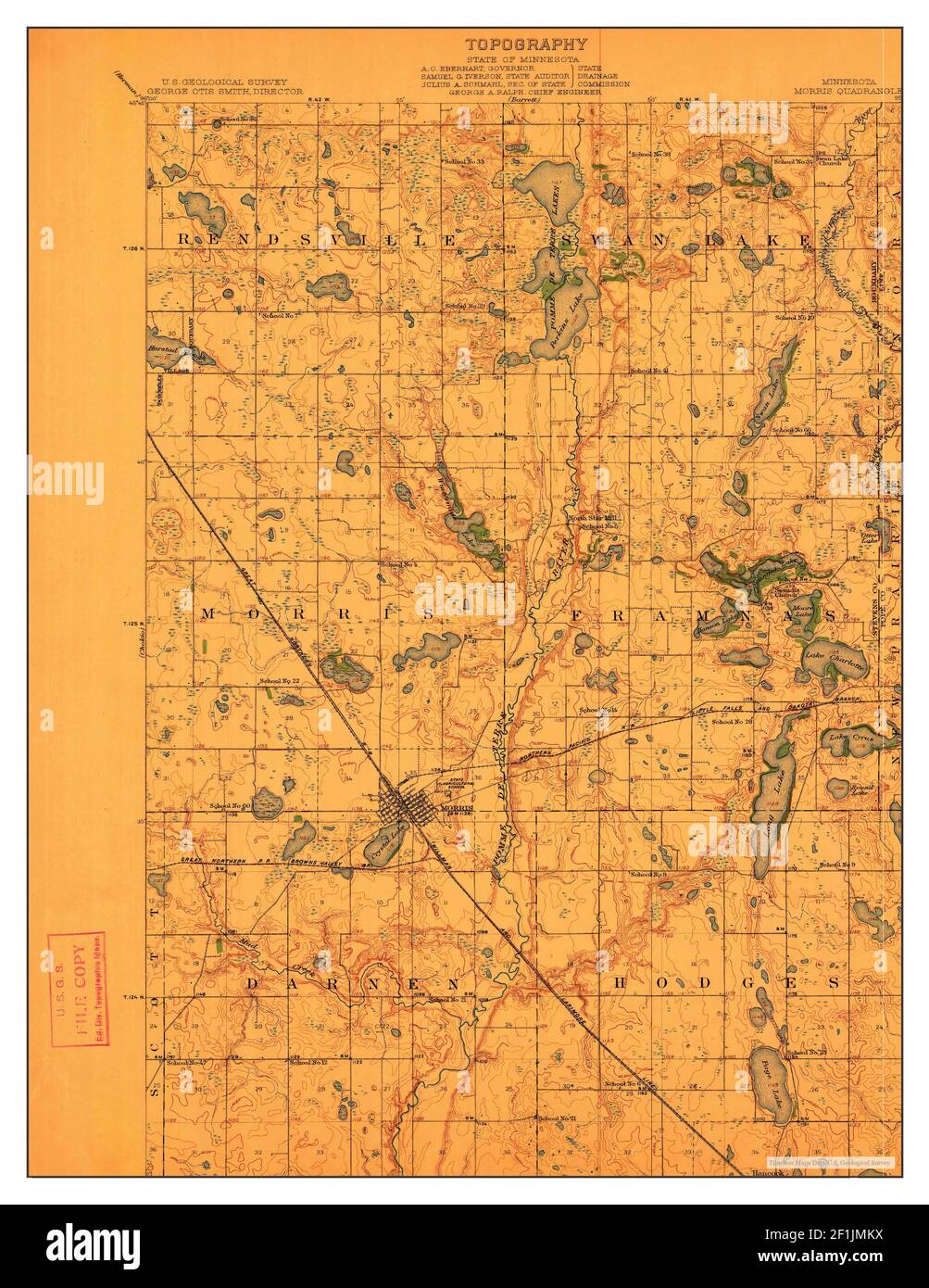 St Paul, Minnesota, map 1896, 1:62500, United States of America by Timeless  Maps, data U.S. Geological Survey Stock Photo - Alamy