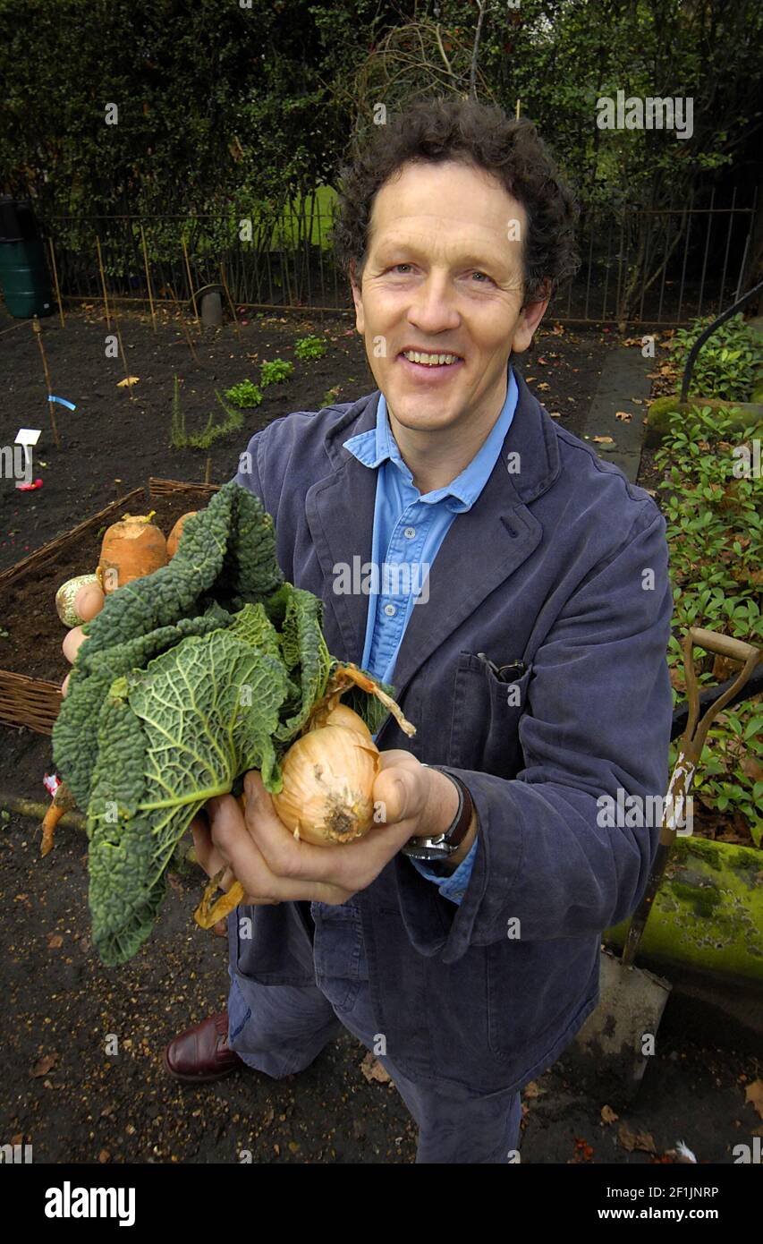Undated file photo of Monty Don who has called on gardeners, especially men, to ease off the 'obsession' with a tidy lawn. The Gardeners' World presenter said keeping the grass in order tends to be a male trait, which is about 'control'. Issue date: Tuesday March 9, 2021. Stock Photo