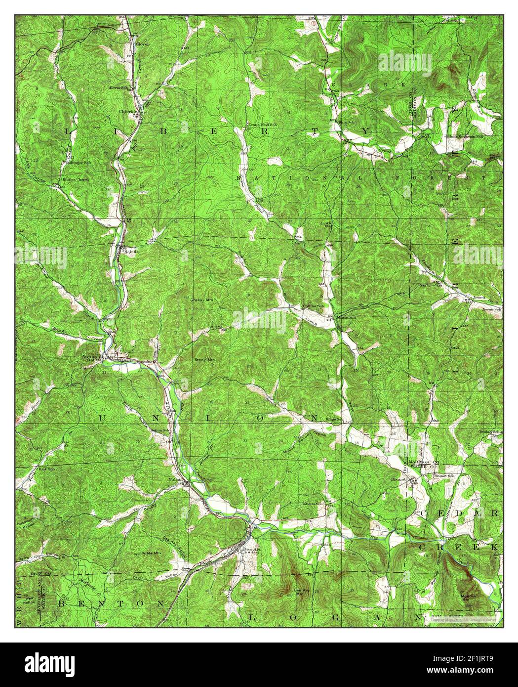 Map of des arc hires stock photography and images Alamy