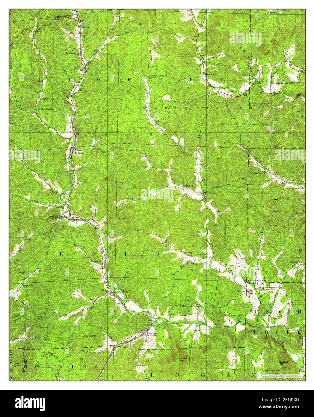 Map of des arc hires stock photography and images Alamy