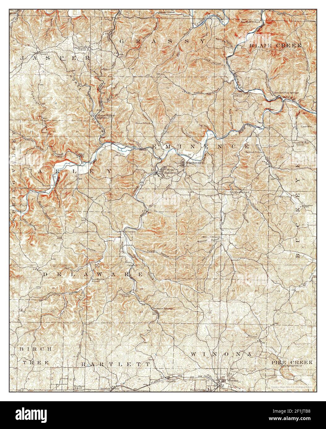 Map of eminence missouri hires stock photography and images Alamy
