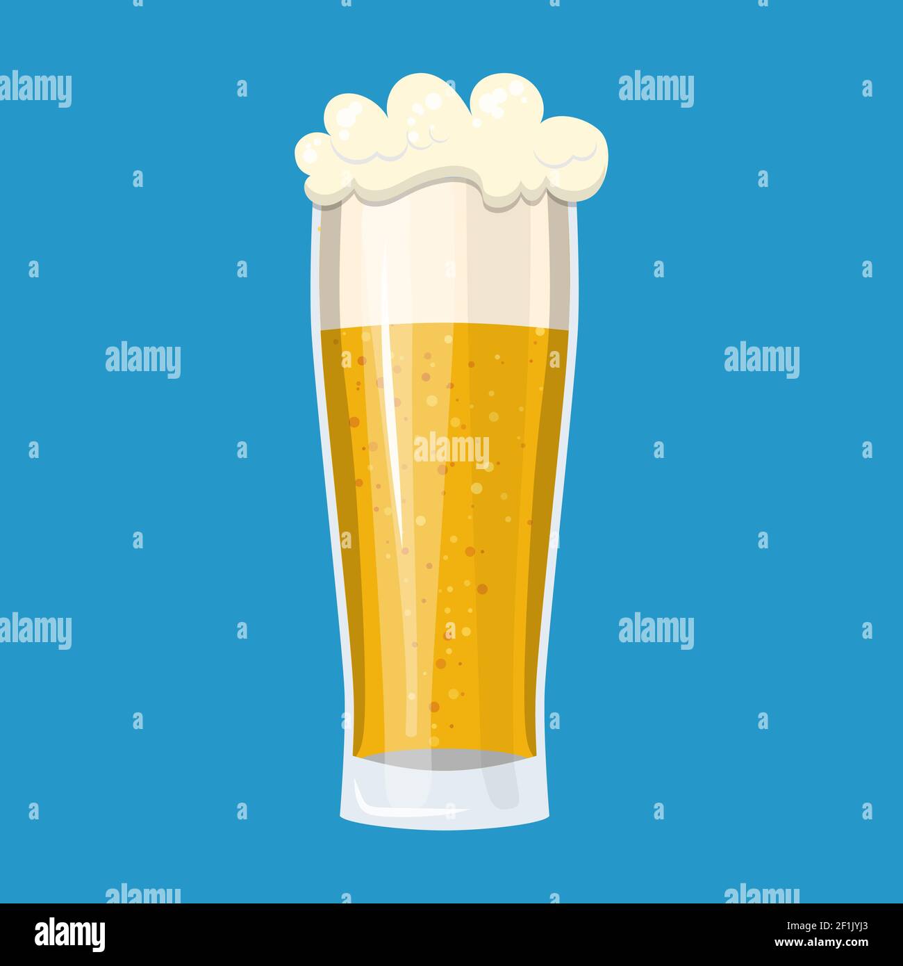 Glass lager Stock Vector Images - Alamy