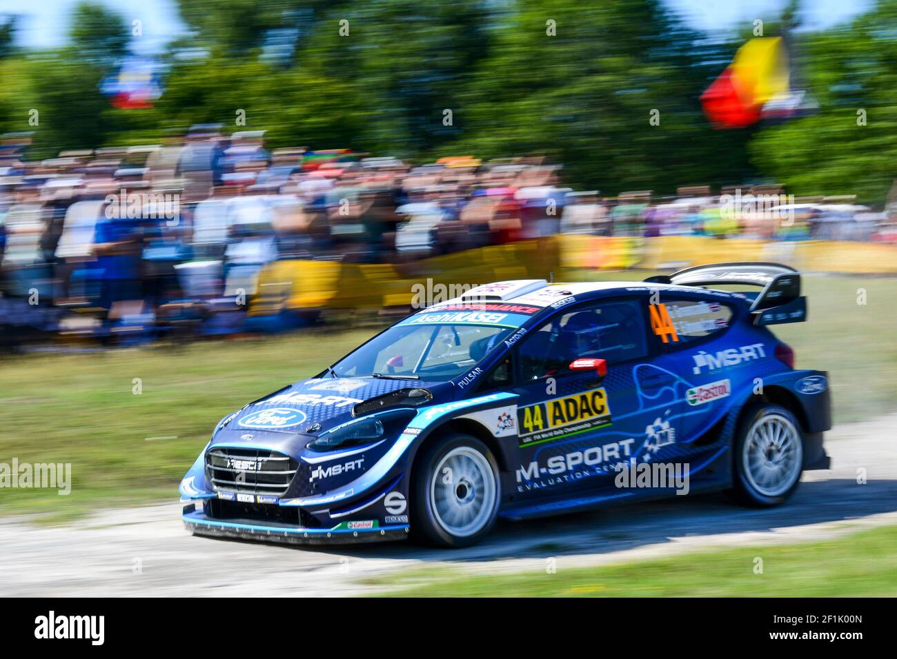 44 GREENSMITH gus (GBR), EDMONDSON elliott(GBR), FORD FIESTA WRC, M-SPORT  FORD WORLD RALLY TEAM, action during the 2019 WRC World Rally Car  Championship, Rally of Germany from August 22 to 25th, at