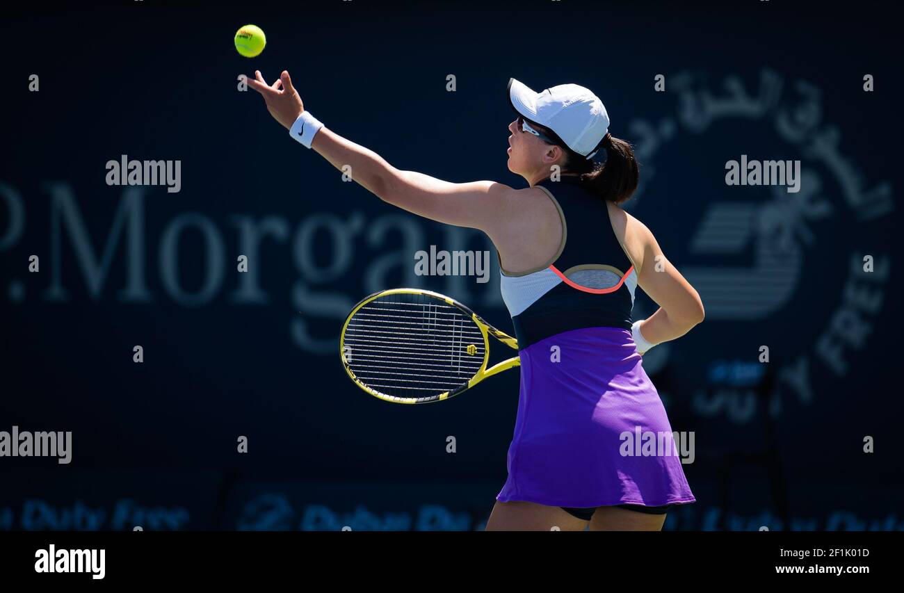 saisai zheng - Dubai Duty Free Tennis Championships