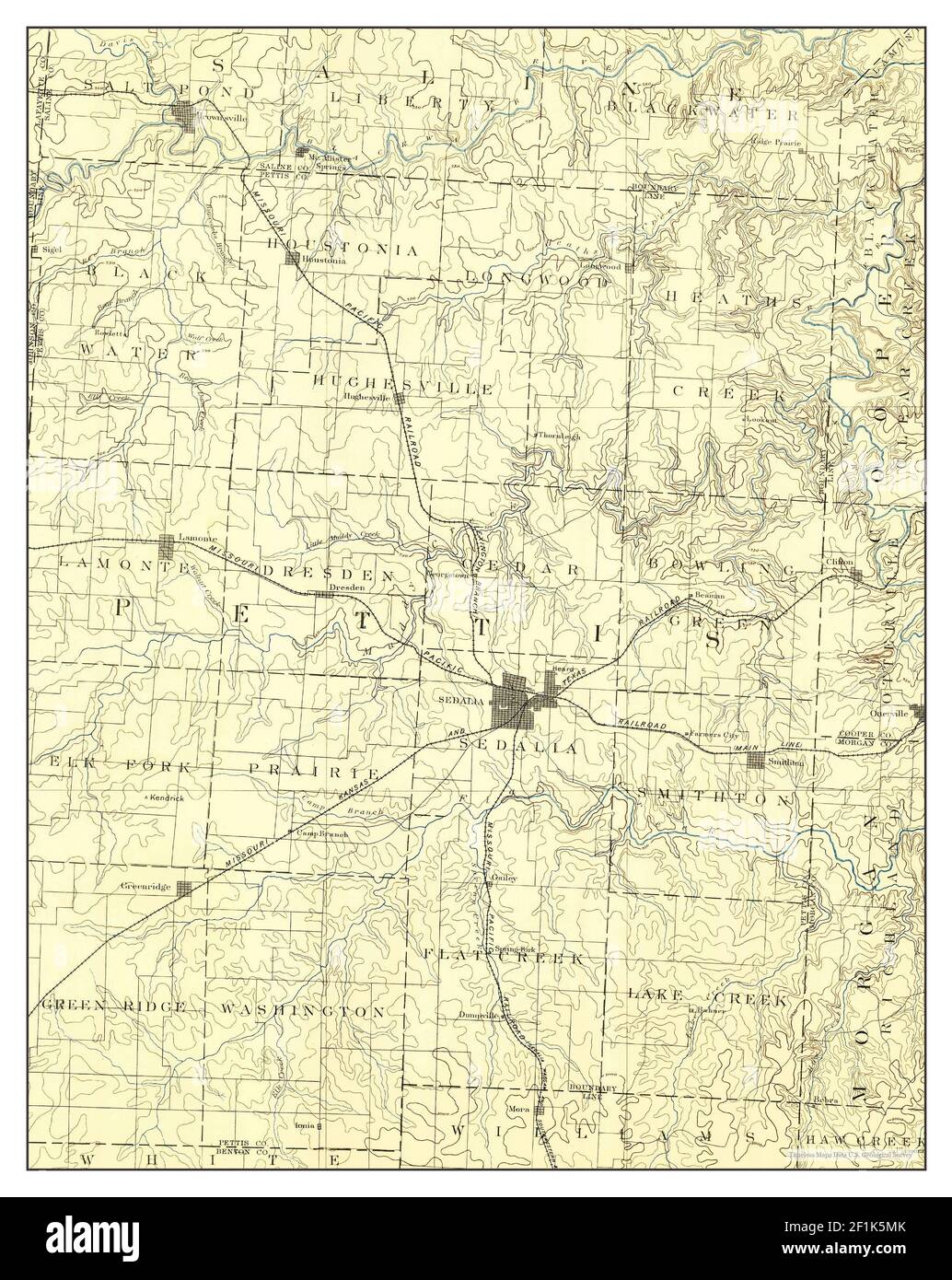 Sedalia missouri map Cut Out Stock Images & Pictures Alamy