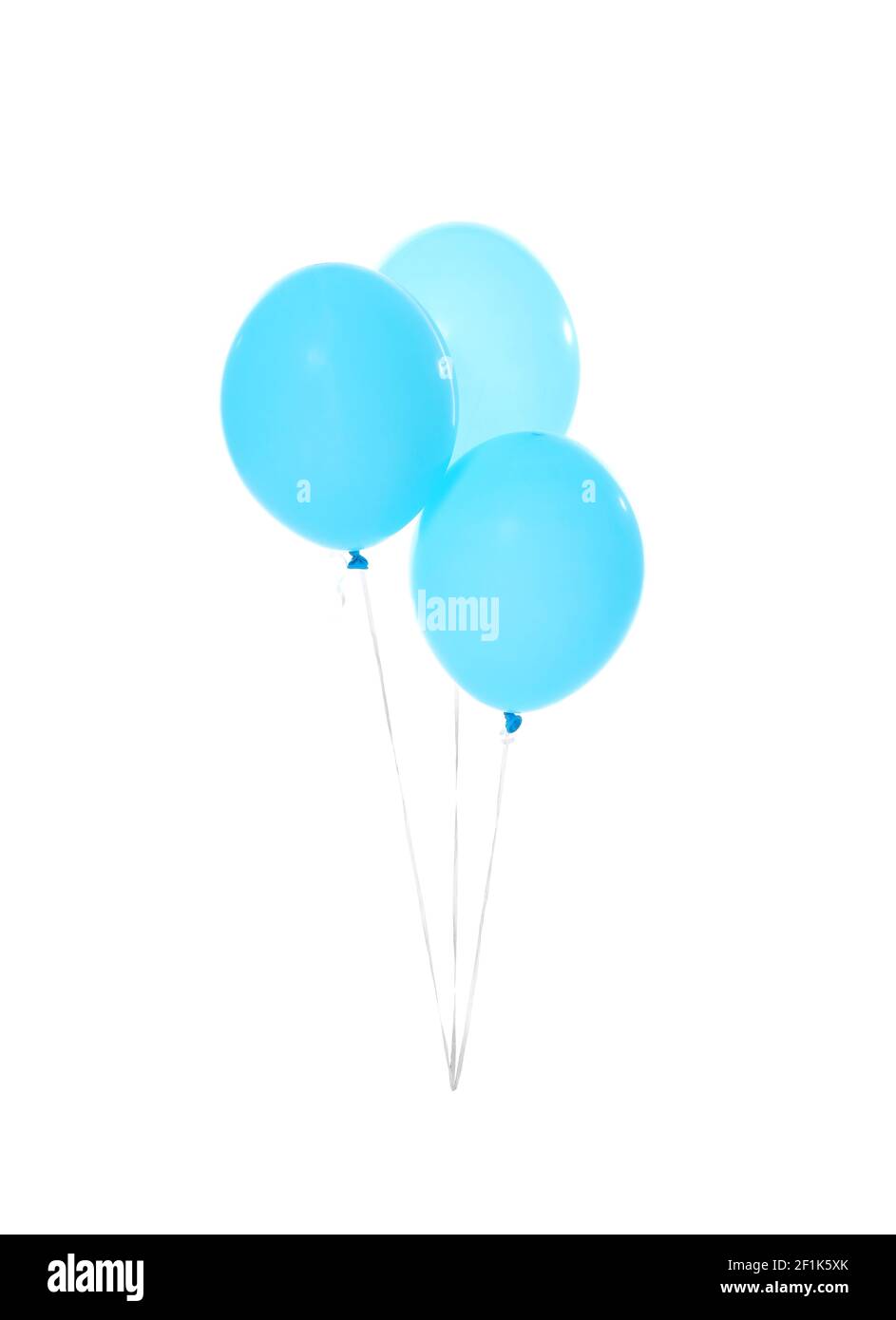 Air balloons on white background Stock Photo - Alamy