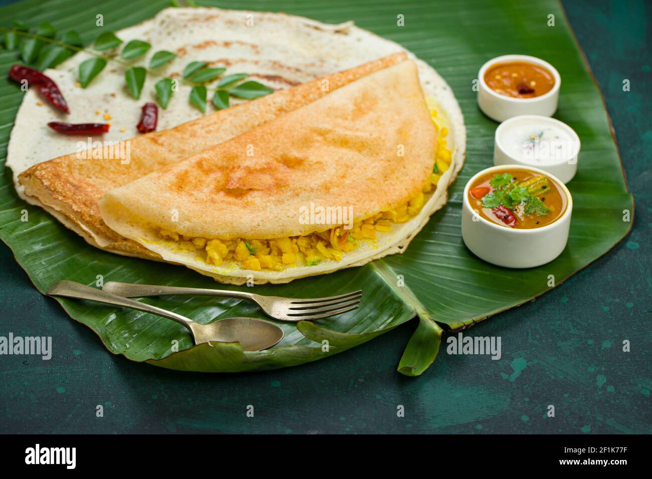 Dosa Masala dosa,famous south Indian breakfast item which is made in