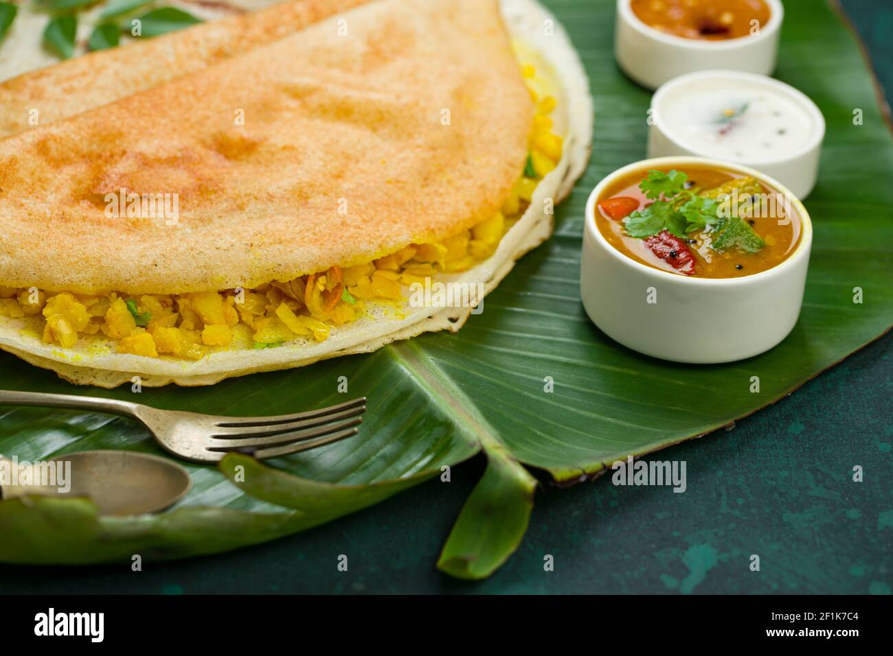 Dosa Masala dosa,famous south Indian breakfast item which is made in