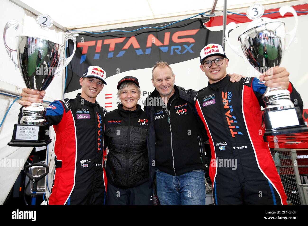 HANSEN Kenneth (SWE), Titans RX Europe Series, portrait, HANSEN Kevin ...
