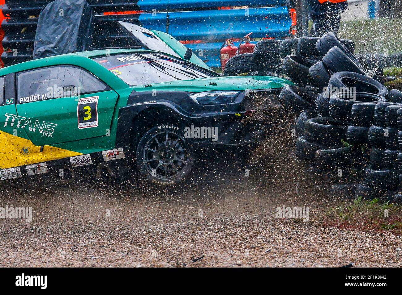 03 PIQUET JR Nelson, Pantera RX6, action during the TitansRX Rallycross ...